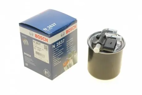 Фільтр паливний MB A-class (W176)/B-class (W246/W242)/E-class (W212) 2.2/3.0CDI 11- (OM651/OM642) BOSCH F 026 402 837