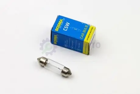 Автолампа SV8,5 24V 5W 10X36 C5W в коробці 1шт Bosma 0669S