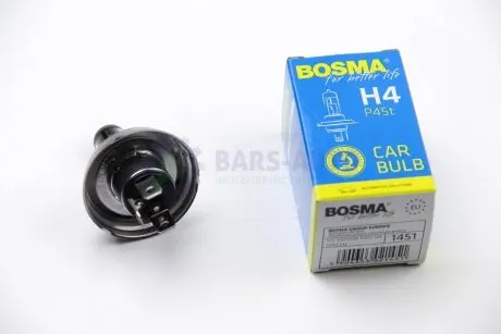 Автолампа H4 12V 60/55W P45T SPECIAL Bosma 1451