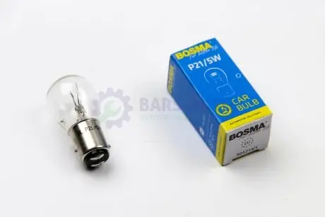 Автолампа BAY15D 12V 21/5W P21/5W в коробці 1шт Bosma 1574S