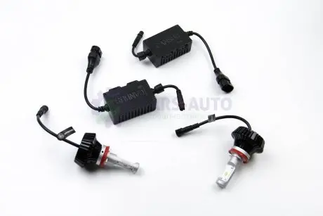 Автолампа H8/H11/H16 LED 12/24V 4000 Lm WHITE 6000K CANBUS (2 шт) Bosma 6452