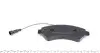 Колодки тормозные (передние) Citroen Jumper/Fiat Ducato/Peugeot Boxer 2.0-3.0HDi 06-R16(с датчиком) BRECK 24467 00 703 20 (фото 3)