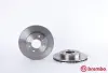 Гальмівний диск пер. Almera II 00- (257x49mm) BREMBO 09.5449.11 (фото 1)