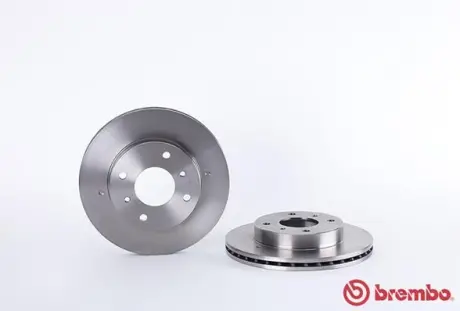 Гальмівний диск пер. Almera II 00- (257x49mm) BREMBO 09.5449.11