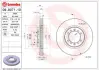 Гальмівний диск пер. Pajero 90-/L200 83- (276x45mm) BREMBO 09.8071.10 (фото 1)