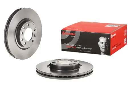 Диск тормозной (передний) Peugeot 407 04-10/508 10-18/Opel Combo 18- BREMBO 09.8303.21