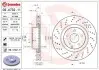 Диск гальмівний BREMBO 09.A732.11 (фото 1)