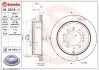 Гальмівний диск зад. (к-кт 2 шт) LAND CRUISER 200 07- BREMBO 09.D618.11 (фото 1)
