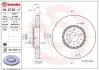 Диск гальмівний BREMBO 09.D725.11 (фото 1)