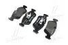 Колодки тормозные дисковые (комплект 4 шт) BREMBO P06024 (фото 3)