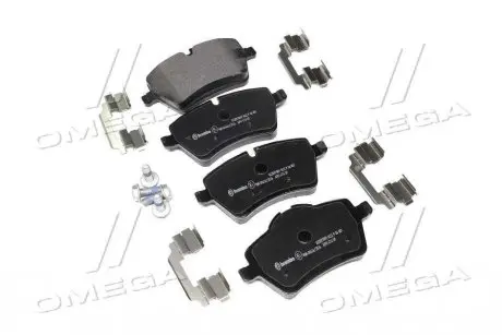 Колодки тормозные дисковые BREMBO P06051