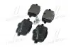 Колодка тормозов. диск. BMW 5 (F10, F11) 11-,6 (F12) 640I, 650I CABRIO 11- задн. (выр-во) BREMBO P 06 061 (фото 4)