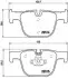 Комплект тормозных колодок из 4 шт. дисков BREMBO P06072 (фото 1)