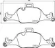 Комплект гальмівних колодок з 4 шт. дисків BREMBO P06107 (фото 1)