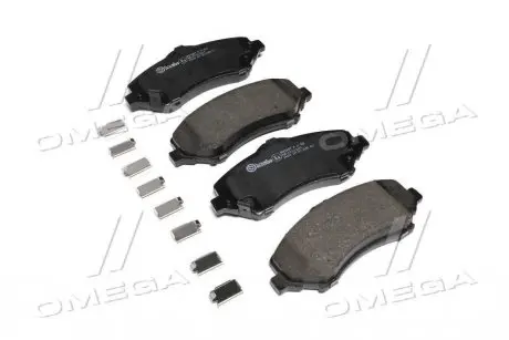Колодки тормозные дисковые BREMBO P11022
