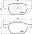 Комплект тормозных колодок из 4 шт. дисков BREMBO P24061X (фото 2)