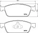 Комплект гальмівних колодок з 4 шт. дисків BREMBO P24157 (фото 1)