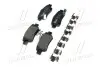 Колодка тормозов. диск. HONDA CR-V задн. (выр-во) BREMBO P 28 046 (фото 4)