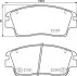 Комплект тормозных колодок из 4 шт. дисков BREMBO P30096 (фото 1)