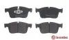 Комплект тормозных колодок из 4 шт. дисков BREMBO P36031 (фото 2)