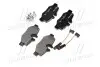 Колодки тормозные дисковые (комплект 4 шт) BREMBO P50051 (фото 2)