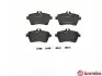 Комплект тормозных колодок из 4 шт. дисков BREMBO P50056 (фото 2)