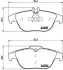 Колодки тормозные дисковые (комплект 4 шт) BREMBO P50068 (фото 1)