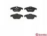 Колодки тормозные дисковые (комплект 4 шт) BREMBO P50068 (фото 2)