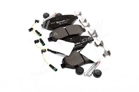 Колодка тормозов. диск. MB SPRINTER передн. (выр-во) BREMBO P 50 085