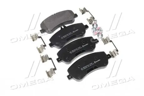 Колодки тормозные дисковые BREMBO P50086