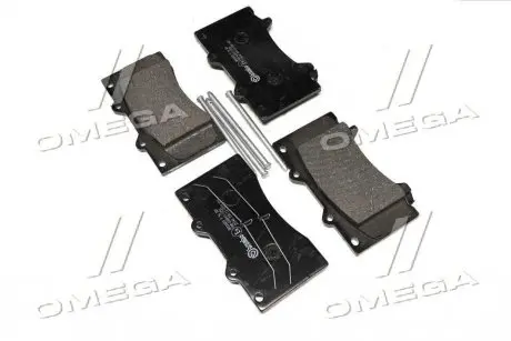 Колодка торм. диск. Nissan PATROL III (Y62) 10- передн. P 56 081 BREMBO P56081