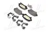 Колодка тормозов. диск. OPEL ASTRA G задн. (выр-во) BREMBO P 59 038 (фото 3)