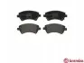 Комплект тормозных колодок из 4 шт. дисков BREMBO P83064 (фото 2)