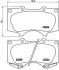 Комплект тормозных колодок из 4 шт. дисков BREMBO P83102 (фото 1)