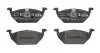 Комплект тормозных колодок из 4 шт. дисков BREMBO P85041X (фото 1)