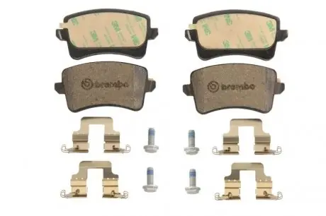 Комплект гальмівних колодок з 4 шт. дисків BREMBO P85099X