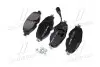 Колодка тормозов. диск. SKODA OCTAVIA 1.2-2.0TDI 2012, VW GOLF VII 1.2-2.0TDI 2012 - передн. (выр-во B BREMBO P 85 126 (фото 3)