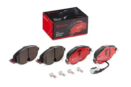Тормозные колодки пер. VW Golf VII 12-/Octavia III 12- (TRW) BREMBO P85126X