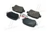 Колодка тормозов. диск. SKODA OCTAVIA 1.8 2.0 2012-,SEAT LEON 2012- задн. (выр-во) BREMBO P 85 135 (фото 3)