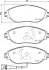 Комплект тормозных колодок из 4 шт. дисков BREMBO P85144X (фото 2)