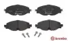 Комплект тормозных колодок из 4 шт. дисков BREMBO P85147 (фото 1)