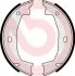 Тормозные колодки барабаны BREMBO S06510 (фото 1)