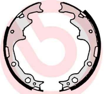 Колодки гальмівні барабанні (комплект 4 шт) BREMBO S10502