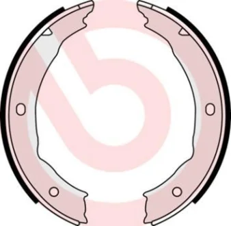 Колодки гальмівні барабанні (комплект 4 шт) BREMBO S61540