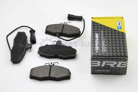 Тормозные колодки пер. Ford Sierra 82-93 (Lucas) BREMSI BP2209