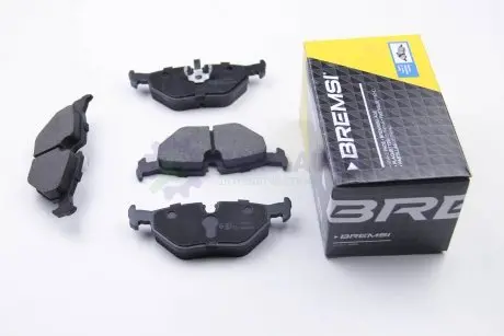 Гальмівні колодки зад. BMW 3(E36, E46)/5(E34)/7(E32) 86-06 (ATE) (123x43,6x16,7) BREMSI BP2498