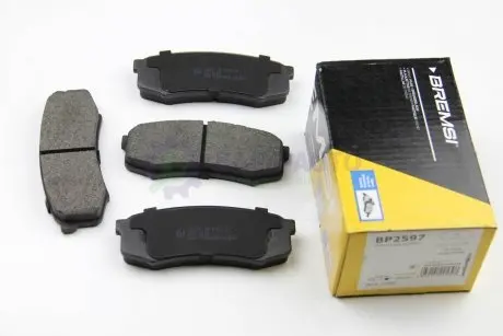 Тормозные колодки зад. Toyota Land Cruiser 84- BREMSI BP2597