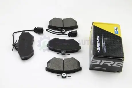 Тормозные колодки пер. A4/Golf III 91-01 (TRW) BREMSI BP2638