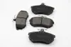 Тормозные колодки пер. Audi 80/100/A4 78-00 (TRW) (119x70x19,4) без датчика BREMSI BP2642 (фото 2)