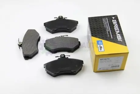Тормозные колодки пер. AUDI A4/SEAT CORDOBA/VW PASSAT 1.6-1.9DH 94-02 (TRW) BREMSI BP2674
